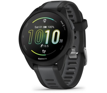 Garmin Forerunner 165 Zwart (Grijs, Zwart)
