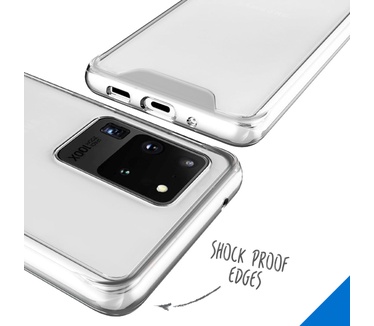 Accezz Xtreme Impact Backcover Samsung Galaxy S20 Ultra (Galaxy S20 Ultra) Transparant
