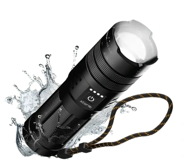 Xtorm Zaklamp Snellader Powerbank 10.500mAh Zwart