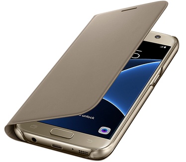 Samsung Galaxy S7 Flip Wallet (Galaxy S7) Goud