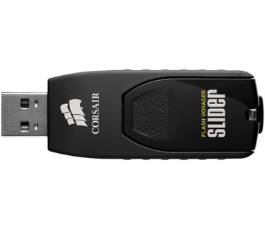 Corsair Flash Voyager Slider USB 3.0 64GB Zwart