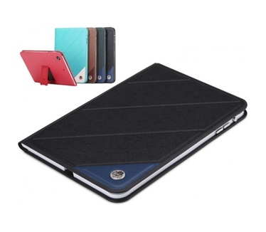 Rock Leather case Apple iPad Mini / iPad mini 2 (LUXURY Serie black)