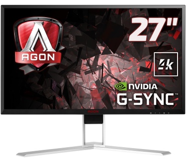 AOC AGON AG271UG Rood, Zilver, Zwart