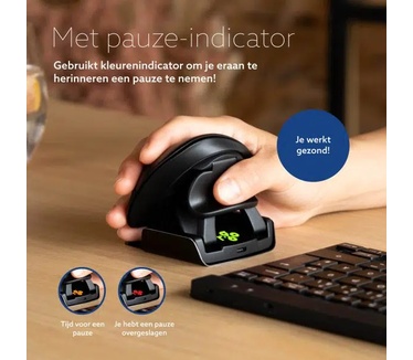 R-Go Tools R-Go Twister muis, medium, rechts en links, bluetooth