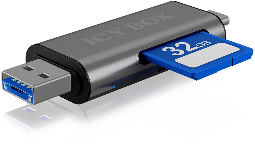 Icy Box External card reader with multiUSB connector Kenmerken