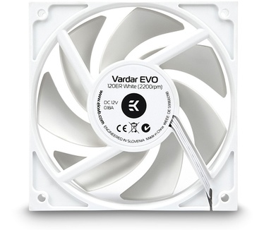 EK Water Blocks EK-Vardar EVO 120ER White (2200rpm), 120mm