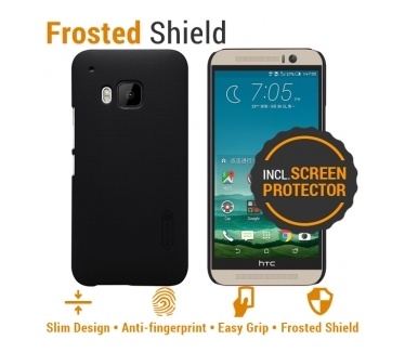 Nillkin Backcover HTC One M9 - Super Frosted Shield - Black
