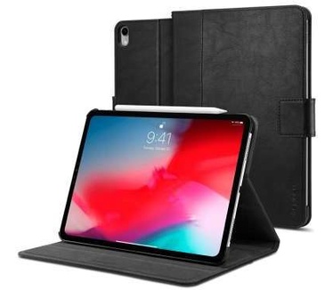 Spigen Stand Folio Apple iPad Pro 12.9 2018 Case - Zwart