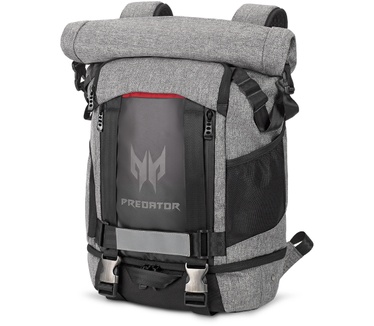 Acer Predator Gaming Rolltop Backpack (PBG6A0) Grijs