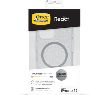 Otterbox React MagSafe Apple iPhone 17 Stardust - clear