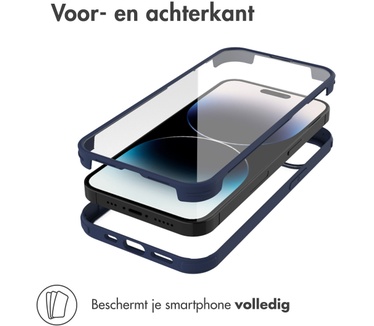 Accezz 360В° Full Protective Cover iPhone 14 Pro Max- Blauw