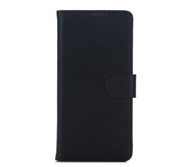 qMust Sony Xperia C5 Ultra Wallet Case - hoesje met stand - zwart