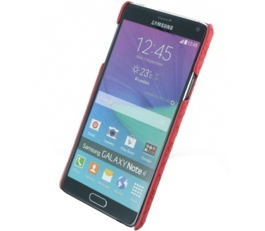 Guess Scarlett Folio Hard Case voor Samsung Galaxy Note 4 - Rood