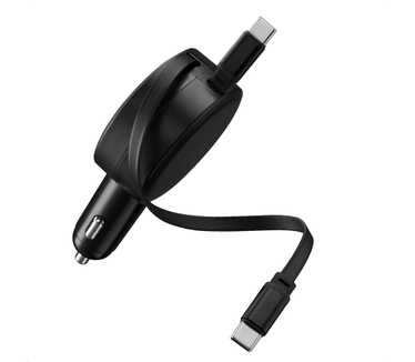 Accezz Roll-up Cable Car Charger