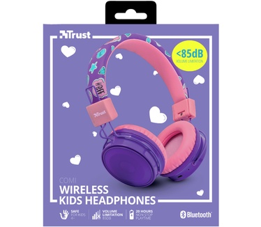 Trust Comi Bluetooth Kids (Paars)