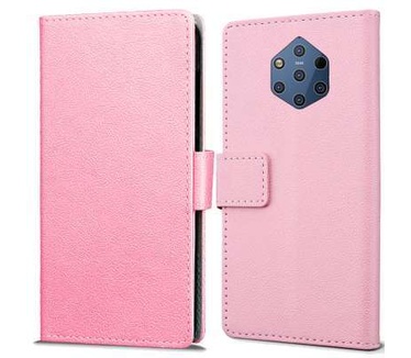 qMust Nokia 9 PureView Wallet Hoesje Roze