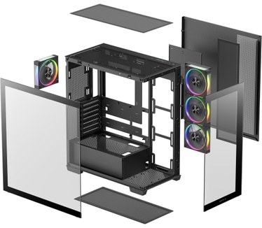 DeepCool CG580 4F V2 Zwart