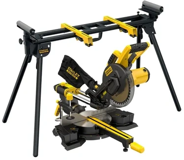 Stanley 1500W 216mm Afkort- en verstekzaag met zaagtafel