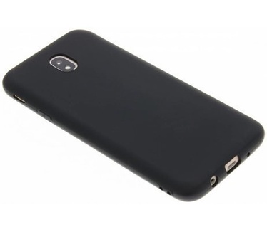 Samsung Galaxy J7 2018 siliconen (gel) achterkant hoesje - Zwart (Galaxy J7 2018) Zwart