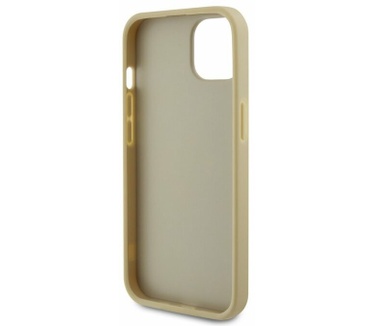 Guess Perforated 4G Back Case - Apple iPhone 15 (6.1") - Goud Goud