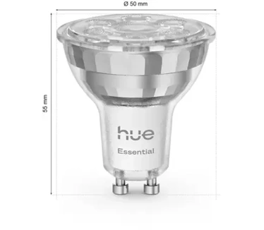 Philips Hue Essential - GU10 - White & Color Ambiance - 1-pack