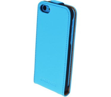 Mobiparts Premium Flip Case Apple iPhone 5C Light Blue