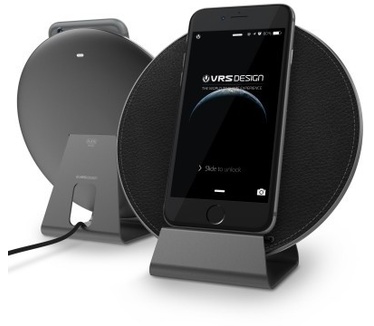 VRS Design Plate Halo Wireless Charging Stand - Titanium