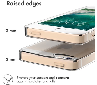 Accezz Xtreme Impact Backcover iPhone 5 / 5s / SE - Transparant