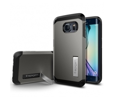 Spigen Tough Armor Samsung Galaxy S6 edge Case - SGP11430 - Gunmetal