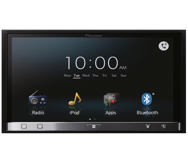 Pioneer SPH-DA110 AppRadio 3 Car-Radio (17,8 cm (7 Zoll) Touchscreen, Bluetooth, MirrorLink) fÃŒr Apple iPhone 4/4S/5, iPod touch 4G/5G schwarz