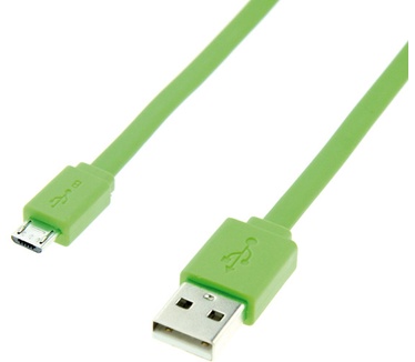 Roline USB A - Micro USB B 1m