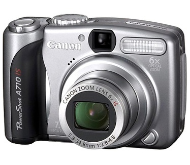 Canon PowerShot A710 IS: beste prijs - Tweakers