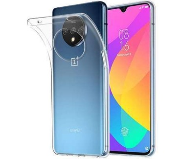 qMust OnePlus 7T Flexibel Hoesje Transparant