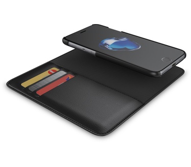 BeHello iPhone 7 2-in-1 Wallet Case Black