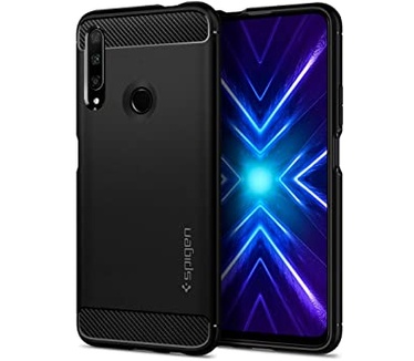 Spigen Honor 9X Rugged Armor Case  Zwart