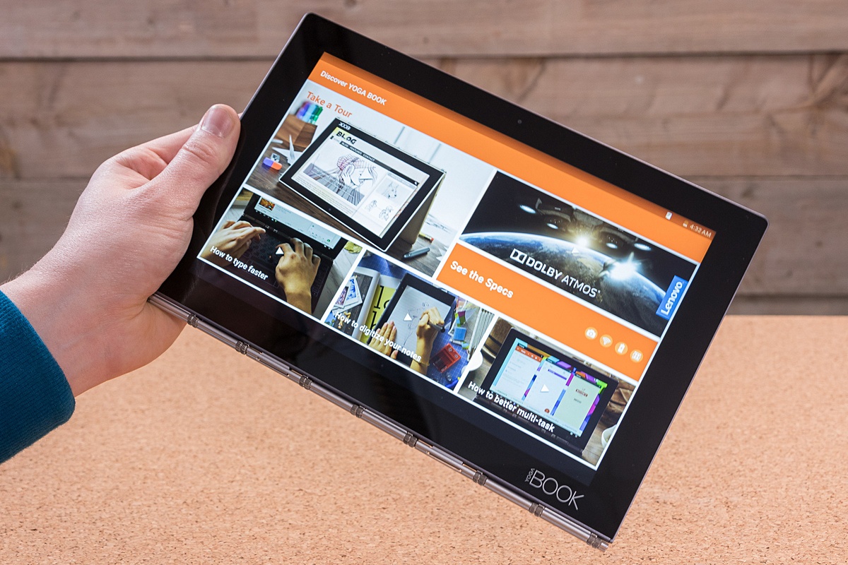 lenovo yoga book review aansluitingen