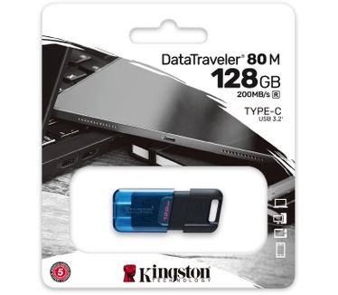 Kingston DataTraveler 80 128GB Blauw
