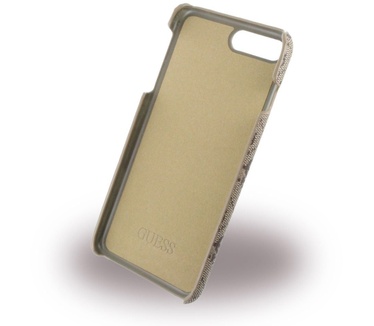 Guess Monogram Folio Back Cover (Apple iPhone 7 / 8) Bruin