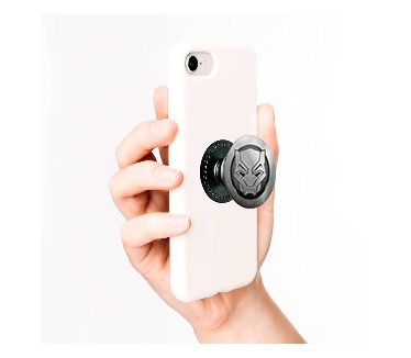 PopSockets Black Panther Monochrome