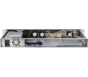 Inter-Tech 1U K-125L (met 250W voeding)