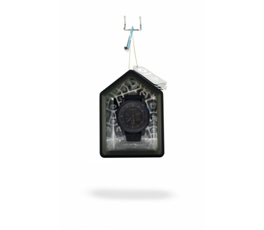 Cookoo watch - Zwart (Apple, Samsung iPad (najaar 2012), iPad Mini, iPhone 4(S), iPhone 5)
