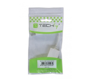 Techly Mini DisplayPort (Thunderbolt) to HDMI, DVI, DisplayPort ICOC MDP-COMBO