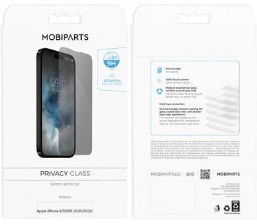 Mobiparts Recycled Tempered Glass Apple iPhone 6/7/8/SE (2020/2022)