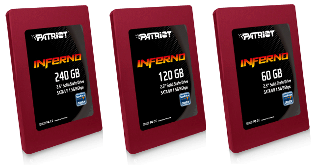 Patriot Memory Inferno-ssd's