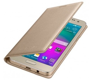 Samsung Galaxy A3 Flip Cover - EF-FA300BF - Gold