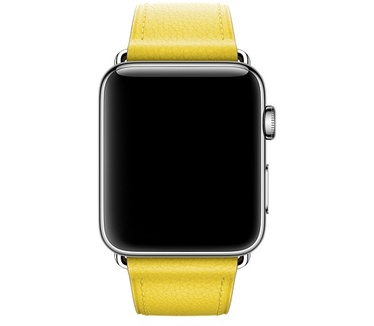 Apple 42mm Spring Yellow Classic Buckle