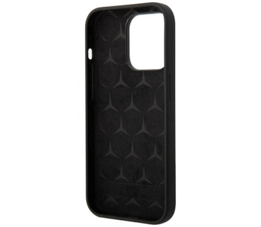Mercedes-Benz Silicone Back Case - iPhone 14 Pro (6.1") - Zwart Zwart