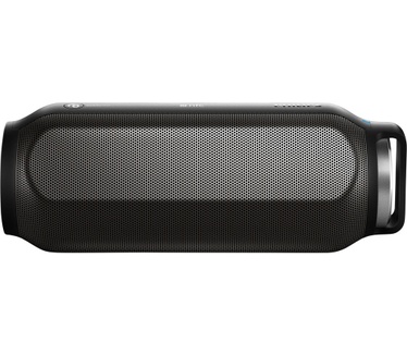 Philips BT6600B/12 tragbarer, kabelloser Bluetooth Lautsprecher (12 Stunden Akku, Splashproof IPX4, NFC, 16 Watt) schwarz
