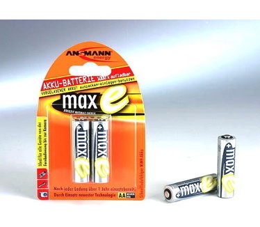 Ansmann Blister 2 X MAX-E Accu, AA, 2100mAh