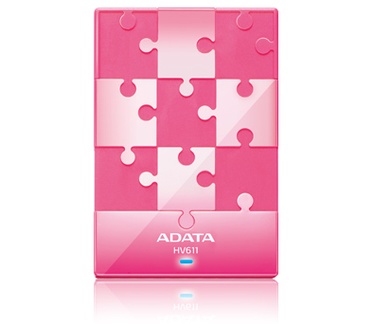 Adata HV611 1TB Roze